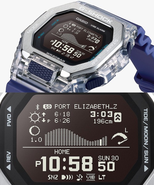 G-SHOCK（ジーショック）の「G-SHOCK/ジーショック 腕時計 G-LIDE GBX-100S-2JF（デジタル腕時計・メンズ・ブルー・FREE）」の5枚目の写真