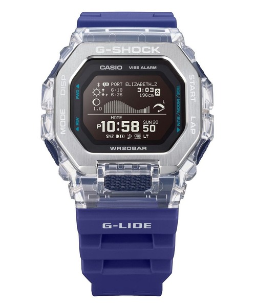 G-SHOCK（ジーショック）の「G-SHOCK/ジーショック 腕時計 G-LIDE GBX-100S-2JF（デジタル腕時計・メンズ・ブルー・FREE）」の3枚目の写真