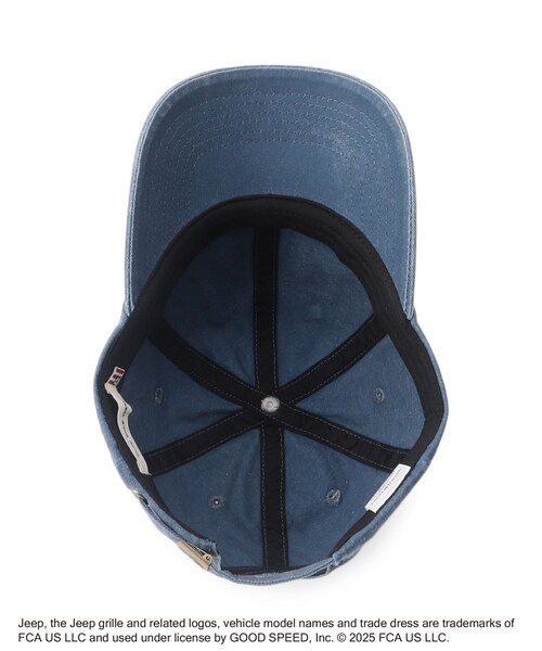 GOOD ROCK SPEED（グッドロックスピード）の「GOOD ROCK SPEED（グッドロックスピード）JEEP® 刺繍ロゴキャップ（キャップ・レディース・ブルー・00）」の5枚目の写真