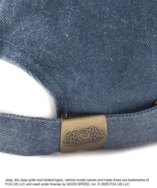 GOOD ROCK SPEED（グッドロックスピード）の「GOOD ROCK SPEED（グッドロックスピード）JEEP® 刺繍ロゴキャップ（キャップ・レディース・ブルー・00）」の6枚目の写真