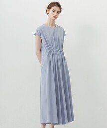 ICB（アイシービー）の「【ASUMI・MANAMIコラボ 丈が選べる】タックデザインワンピース（ワンピース）」