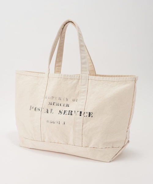 jj mercer(ジェイジェイマーサー)の「【J.J. Mercer】<別注>キャンバストートバッグM(トートバッグ・レディース・オフホワイト・フリー)」の8枚目の写真