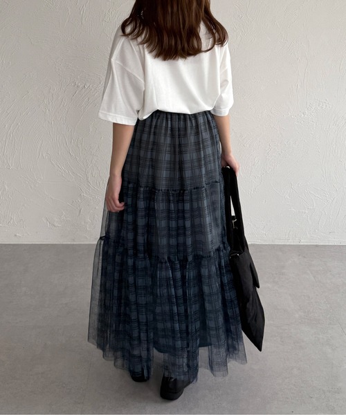 kutir（クティール）の「アソートリボンロゴTシャツ（Tシャツ/カットソー・レディース・レッド/レッド系その他/サックスブルー系/ブラック系その他/ネイビー系・FREE）」の18枚目の写真