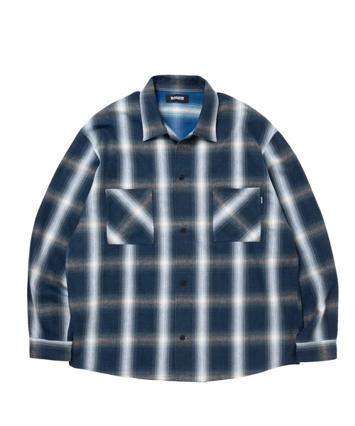 ROTTWEILER（ロットワイラー）の「R9 OMBRE CHECK SHIRT（シャツ/ブラウス・メンズ・ブルー/レッド・S/M/L/XL）」の10枚目の写真