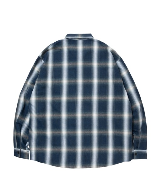 ROTTWEILER（ロットワイラー）の「R9 OMBRE CHECK SHIRT（シャツ/ブラウス・メンズ・ブルー/レッド・S/M/L/XL）」の9枚目の写真