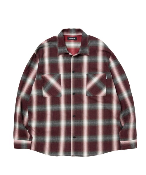 ROTTWEILER（ロットワイラー）の「R9 OMBRE CHECK SHIRT（シャツ/ブラウス・メンズ・ブルー/レッド・S/M/L/XL）」の6枚目の写真