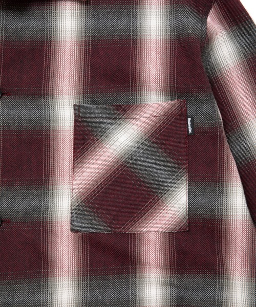 ROTTWEILER（ロットワイラー）の「R9 OMBRE CHECK SHIRT（シャツ/ブラウス・メンズ・ブルー/レッド・S/M/L/XL）」の3枚目の写真