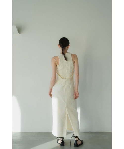 Knuth Marf(クヌースマーフ)の「cup in jacquard one piece(ワンピース・レディース・ブラック/アイボリー・SMALL/MEDIUM)」の6枚目の写真