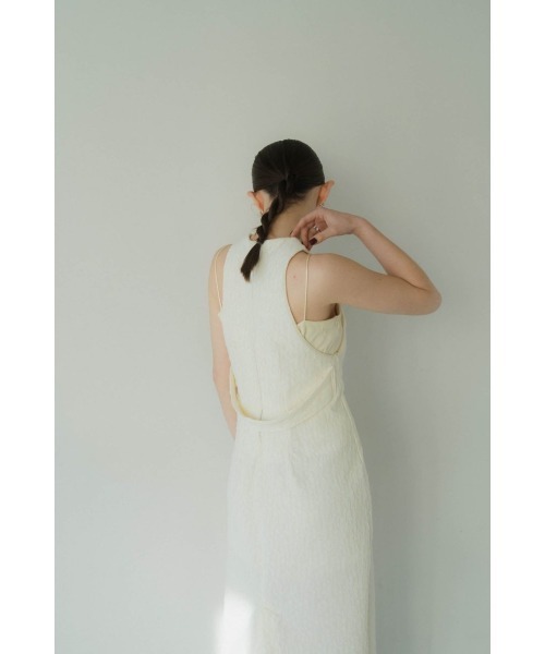 Knuth Marf(クヌースマーフ)の「cup in jacquard one piece(ワンピース・レディース・ブラック/アイボリー・SMALL/MEDIUM)」の7枚目の写真