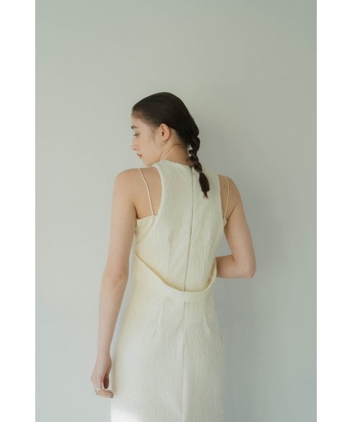 Knuth Marf(クヌースマーフ)の「cup in jacquard one piece(ワンピース・レディース・ブラック/アイボリー・SMALL/MEDIUM)」の8枚目の写真