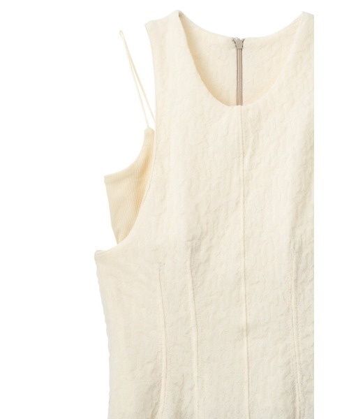 Knuth Marf(クヌースマーフ)の「cup in jacquard one piece(ワンピース・レディース・ブラック/アイボリー・SMALL/MEDIUM)」の21枚目の写真
