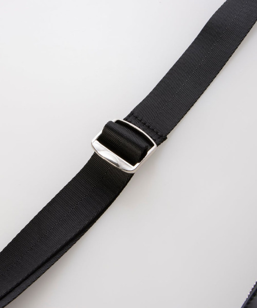 cache cache（カシュ カシュ）の「カシュカシュ cachecache / 横長ソフトショルダーバッグ（ショルダーバッグ・レディース・ベージュ/ブラック・FREE）」の8枚目の写真