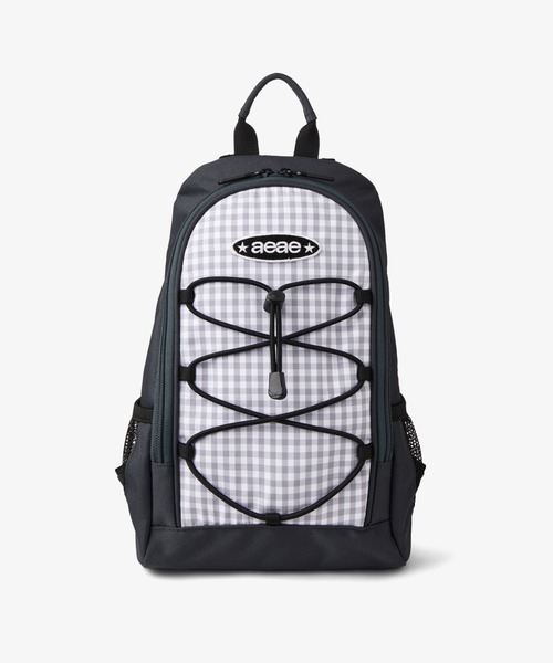 aeae（エーイーエーイー）の「WEB LOGO DOT GYM SACK（バック