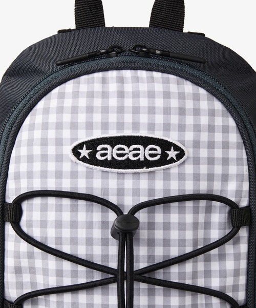 aeae（エーイーエーイー）の「MINI BACKPACK（バックパック/リュック・レディース・ネイビー/ブラック/グレー・FREE）」の13枚目の写真