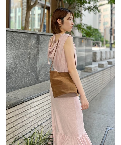 WEB限定カラーあり】ドレープネックカットワンピース（ワンピース