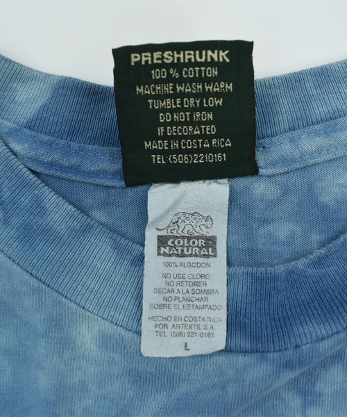 VINTAGE（ヴィンテージ）の「【USED】90’s COLOR NATURAL “Tortuguero National Park” アニマル Tシャツ（Tシャツ/カットソー・メンズ・ブルー・LARGE）」の9枚目の写真