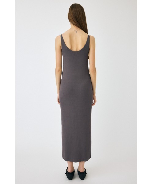 MOUSSY（マウジー）の「HORIZON NECK キャミドレス（ワンピース・レディース・グレー/ブラック/ダークブラウン/レッド・1/2）」の22枚目の写真