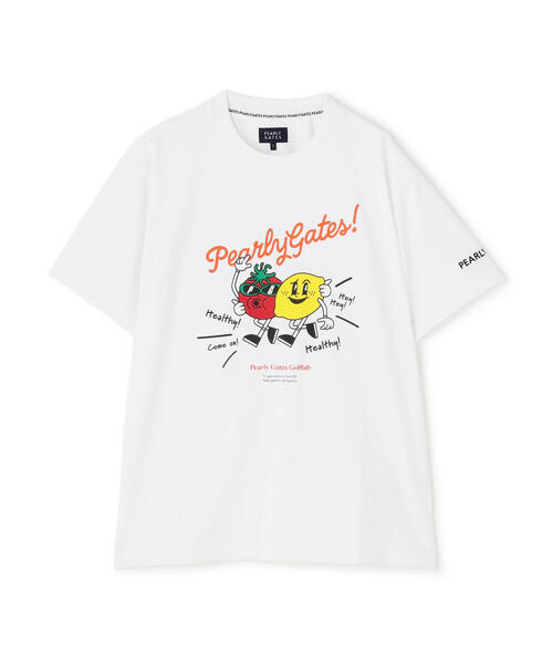 【非売品】PEARY GATES パーリーゲイツ Tシャツ ホワイト 白 PEARLY GATES パーリーゲイツ 半袖ハイネックTシャツ ホワイト系