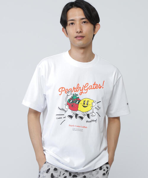 セール】【PEARLY GATES】MVS Pe天竺半袖Tシャツ（Tシャツ
