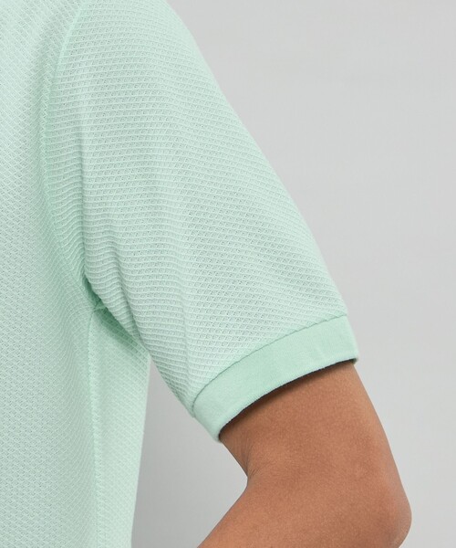 MACKINTOSH LONDON（マッキントッシュ ロンドン）の「和紙混メッシュポロシャツ（ポロシャツ・メンズ・ネイビー/パープル/グリーン・M/XL/L）」の16枚目の写真