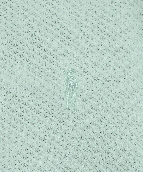 MACKINTOSH LONDON（マッキントッシュ ロンドン）の「和紙混メッシュポロシャツ（ポロシャツ・メンズ・ネイビー/パープル/グリーン・M/XL/L）」の6枚目の写真