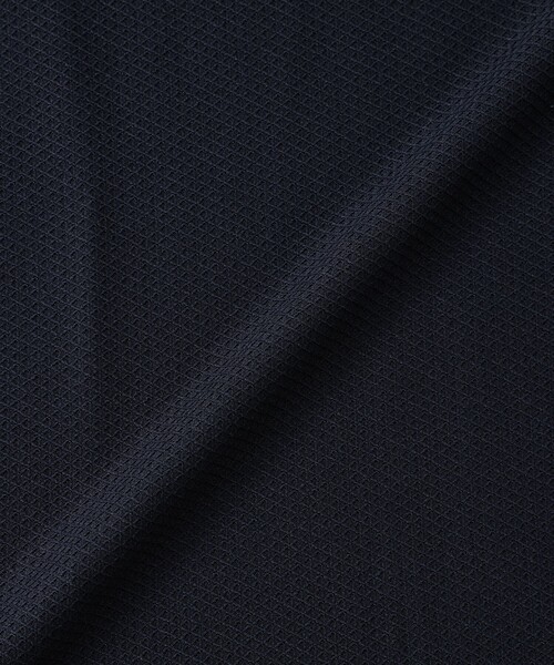 MACKINTOSH LONDON（マッキントッシュ ロンドン）の「和紙混メッシュポロシャツ（ポロシャツ・メンズ・ネイビー/パープル/グリーン・M/XL/L）」の8枚目の写真