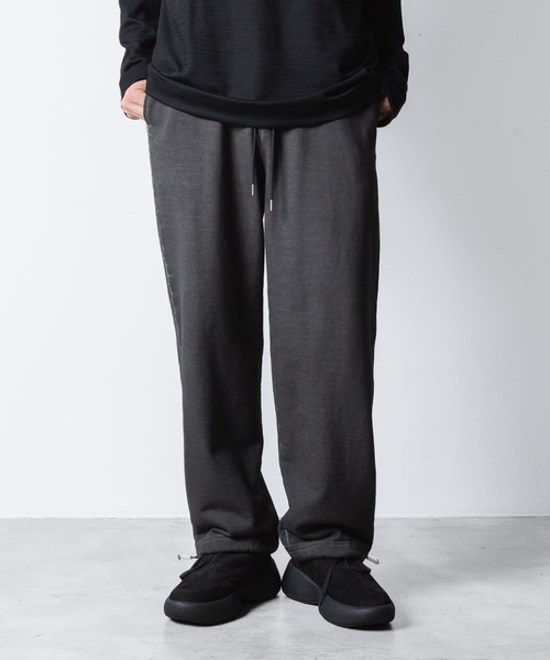 VEIN (ヴェイン)の「ジャンベルカテリー コールドダイド スウェットパンツ / JUMBERCA TERRY COLD DYED SWEAT PANTS(スウェットパンツ・メンズ・グレー・1)」の1枚目の写真
