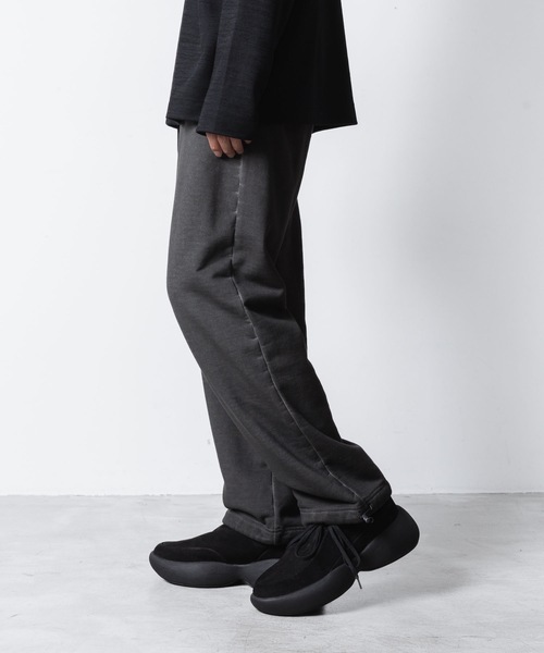 VEIN (ヴェイン)の「ジャンベルカテリー コールドダイド スウェットパンツ / JUMBERCA TERRY COLD DYED SWEAT PANTS(スウェットパンツ・メンズ・グレー・1)」の4枚目の写真