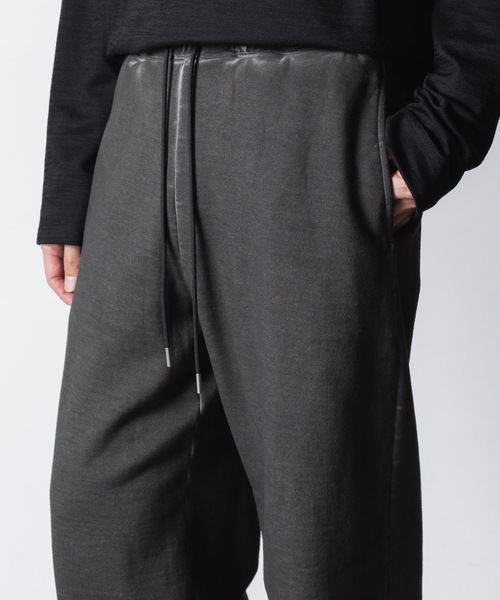 VEIN (ヴェイン)の「ジャンベルカテリー コールドダイド スウェットパンツ / JUMBERCA TERRY COLD DYED SWEAT PANTS(スウェットパンツ・メンズ・グレー・1)」の8枚目の写真