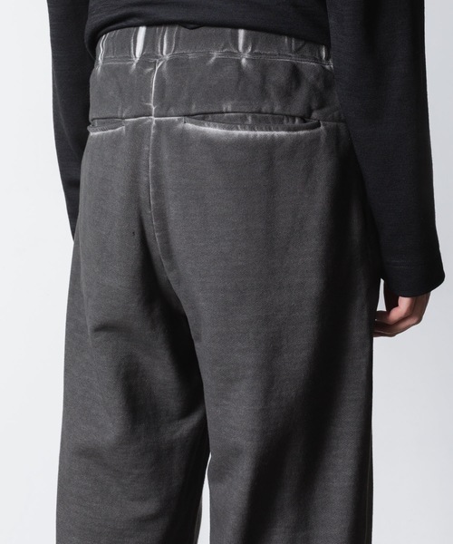 VEIN (ヴェイン)の「ジャンベルカテリー コールドダイド スウェットパンツ / JUMBERCA TERRY COLD DYED SWEAT PANTS(スウェットパンツ・メンズ・グレー・1)」の9枚目の写真