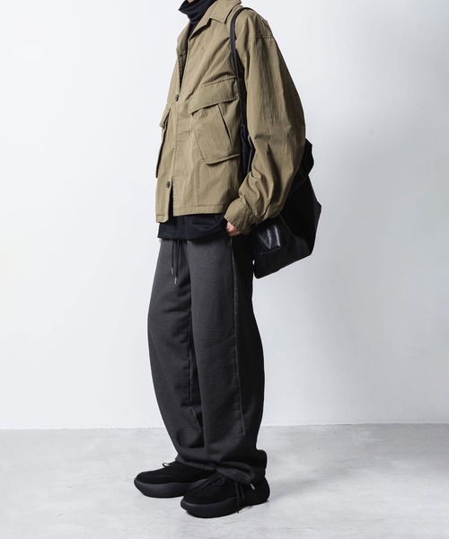 VEIN (ヴェイン)の「ジャンベルカテリー コールドダイド スウェットパンツ / JUMBERCA TERRY COLD DYED SWEAT PANTS(スウェットパンツ・メンズ・グレー・1)」の11枚目の写真