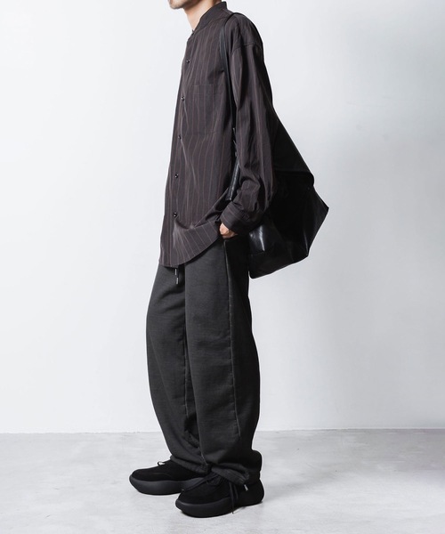 VEIN (ヴェイン)の「ジャンベルカテリー コールドダイド スウェットパンツ / JUMBERCA TERRY COLD DYED SWEAT PANTS(スウェットパンツ・メンズ・グレー・1)」の12枚目の写真