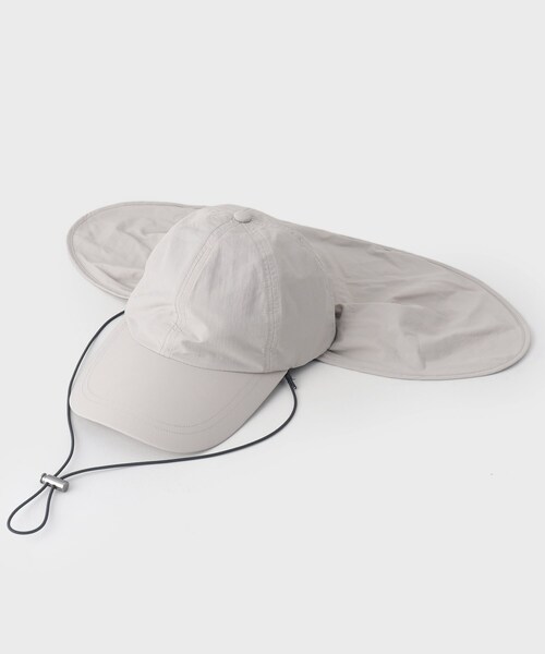 OPAQUE.CLIP(オペークドットクリップ)の「シェード付きキャップ(キャップ・レディース・チャコールグレー/ブラック/ナチュラル・00)」の3枚目の写真