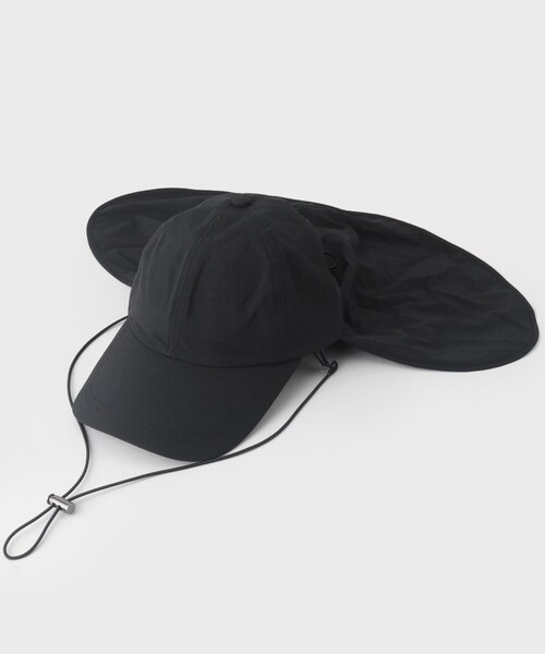 OPAQUE.CLIP(オペークドットクリップ)の「シェード付きキャップ(キャップ・レディース・チャコールグレー/ブラック/ナチュラル・00)」の2枚目の写真