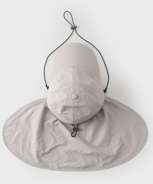 OPAQUE.CLIP(オペークドットクリップ)の「シェード付きキャップ(キャップ・レディース・チャコールグレー/ブラック/ナチュラル・00)」の9枚目の写真