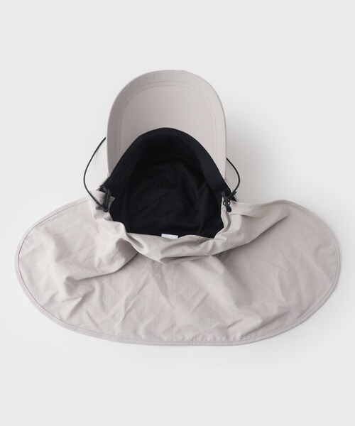 OPAQUE.CLIP(オペークドットクリップ)の「シェード付きキャップ(キャップ・レディース・チャコールグレー/ブラック/ナチュラル・00)」の8枚目の写真