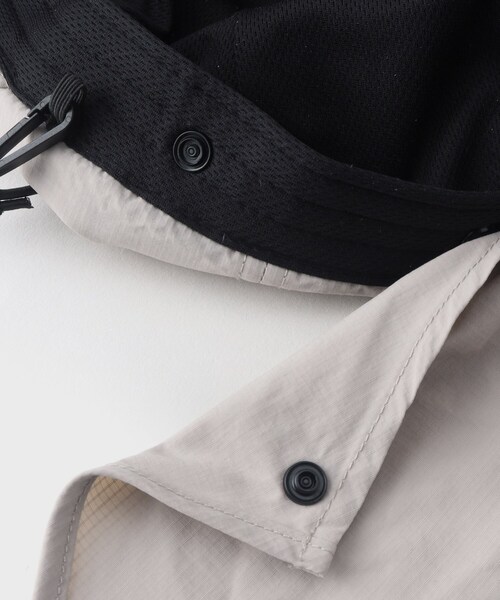 OPAQUE.CLIP(オペークドットクリップ)の「シェード付きキャップ(キャップ・レディース・チャコールグレー/ブラック/ナチュラル・00)」の4枚目の写真