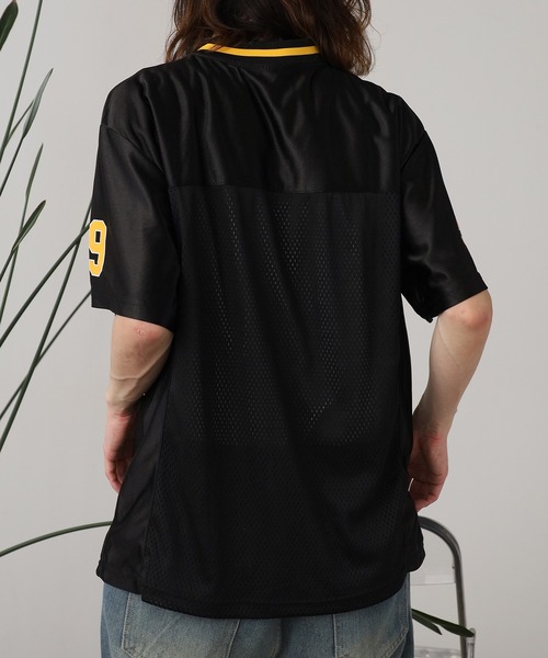 ROOPTOKYO(ループトウキョウ)の「Basketball uniform style mesh top / バスケユニフォーム風 メッシュトップス(Tシャツ/カットソー・メンズ・ブラック/ホワイト・M/L)」の13枚目の写真