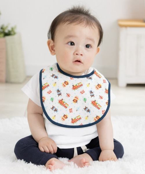 ANPANMAN KIDS COLLECTION（アンパンマンキッズコレクション）の「スタイ3点セット（スタイ/よだれかけ・キッズ・ブルー/ピンク・ONE SIZE）」の6枚目の写真