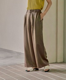 LEPSIM | サテンストレートパンツ 525968(その他パンツ)