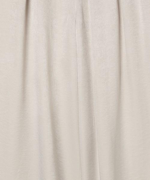 LEPSIM（レプシィム）の「サテンストレートパンツ　525968（その他パンツ・レディース・アイボリー/チャコールグレー/ブラウン・FREE）」の9枚目の写真