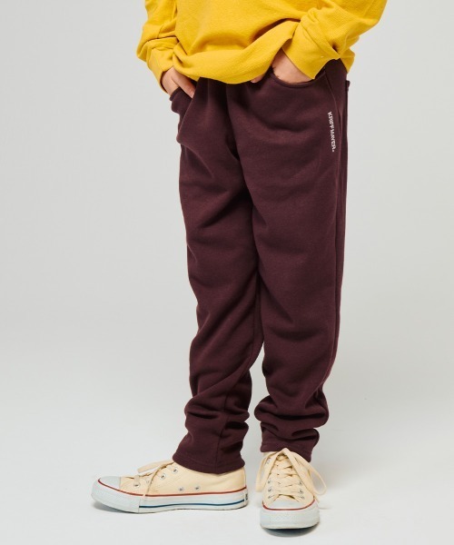 KRIFF MAYER Kid's Collection（クリフメイヤーキッズコレクション）の「裏シャギーパンツ（スウェットパンツ・キッズ・ブラック/ブラウン/ライトブルー/ダークブルー/ダークグリーン/グレー/チャコール/バーガンディー/カーキ/ナチュラル/ブルーグリーン・130/120/170/160/150/140）」の11枚目の写真