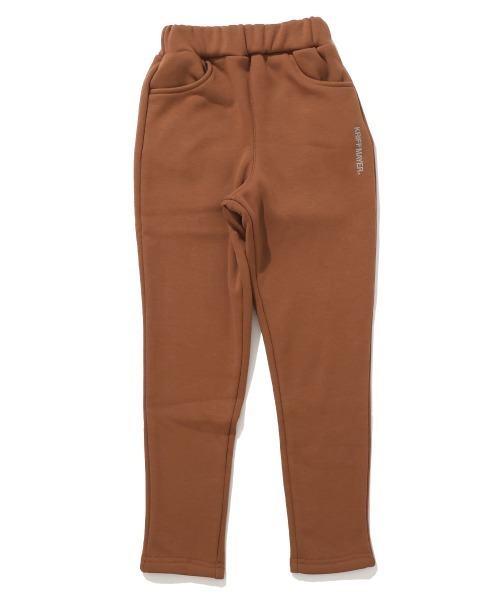 KRIFF MAYER Kid's Collection（クリフメイヤーキッズコレクション）の「裏シャギーパンツ（スウェットパンツ・キッズ・ブラック/ブラウン/ライトブルー/ダークブルー/ダークグリーン/グレー/チャコール/バーガンディー/カーキ/ナチュラル/ブルーグリーン・130/120/170/160/150/140）」の15枚目の写真