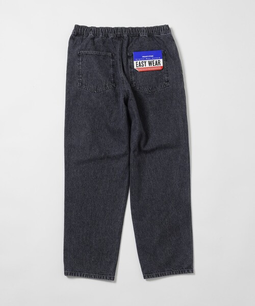 FREAK'S STORE(フリークスストア)の「イージーウェア デニム イージーパンツ/DENIM EASY PANTS(デニムパンツ・メンズ・ネイビー/ブラック/ブルー/オフホワイト・MEDIUM/SMALL/LARGE)」の10枚目の写真