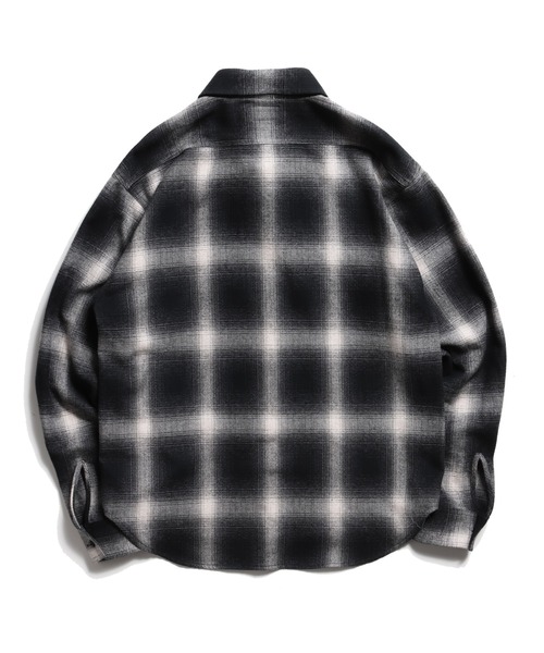 ROTAR（ローター）の「Melange Check Work Shirt（シャツ/ブラウス・メンズ・レッド/ブラック/ブルー・X-LARGE/LARGE/MEDIUM）」の8枚目の写真