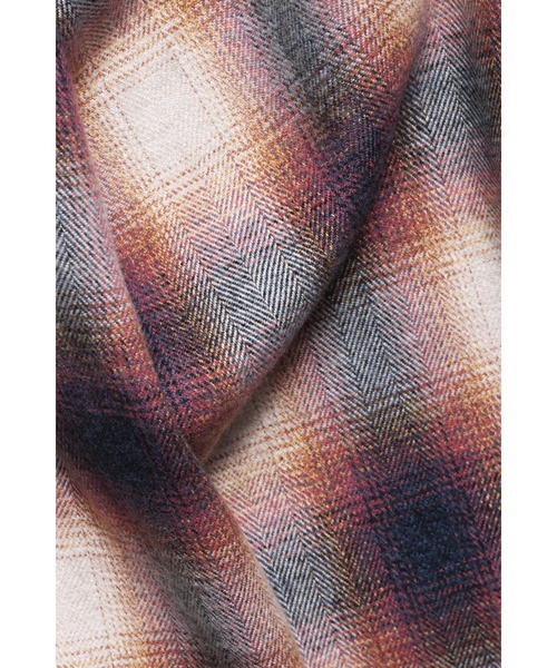 ROTAR（ローター）の「Melange Check Work Shirt（シャツ/ブラウス・メンズ・レッド/ブラック/ブルー・X-LARGE/LARGE/MEDIUM）」の14枚目の写真