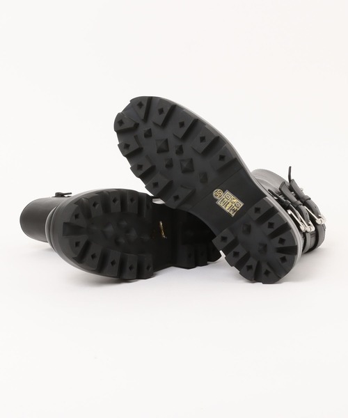 Jeffrey Campbell(ジェフリーキャンベル)の「ベルトデザインブーツ(ブーツ・レディース・ブラック・35/36/37/38/39)」の16枚目の写真