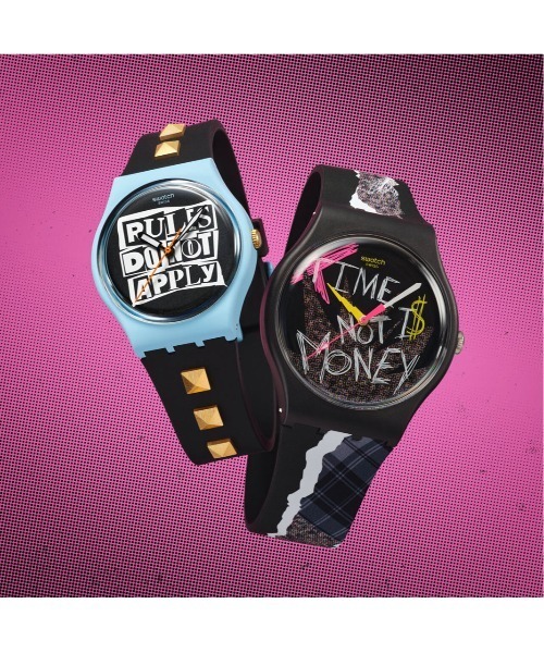 SWATCH(スウォッチ)の「BLANK CHECK(アナログ腕時計・レディース・ブラック・FREE)」の5枚目の写真