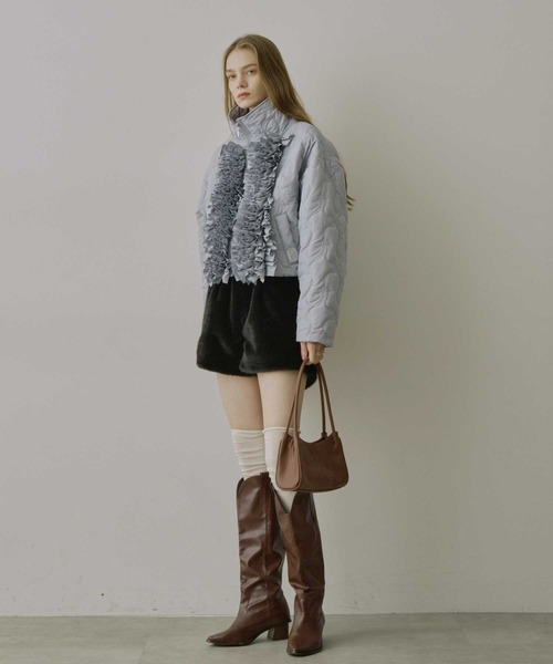 セール】フェイクファーショートパンツ（その他パンツ）｜VIOLETTA