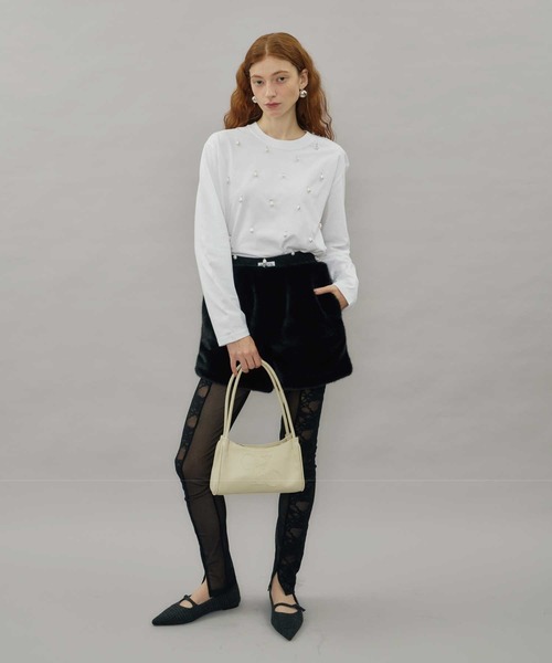 セール】フェイクファーショートパンツ（その他パンツ）｜VIOLETTA